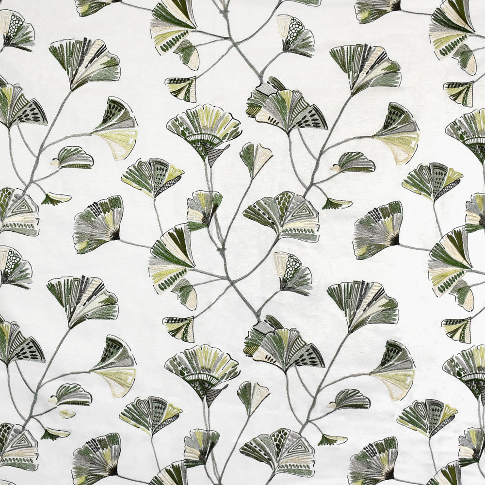 S3596 Sage by Greenhouse Fabric M05: Memos by Color 33% Viscose, 26% Polyester, 26% Linen, 15% Rayon With 100% Rayon Embroidery China 9,000 double rubs </p><p>Repeat: 18" H, 15.25" V 56" - Fabric Carolina -