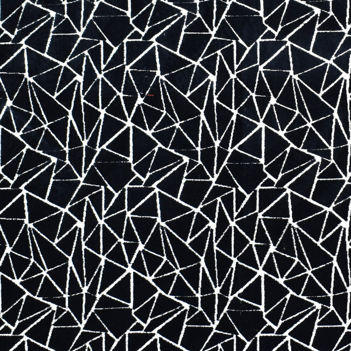S3604 Black by Greenhouse Designer Fabric M05: Memos by Color 88% Spun Viscose, 12% Polyester India 24,000 double rubs </p><p>Repeat: 7" H, 7.5" V 59" - Swanky Fabrics -