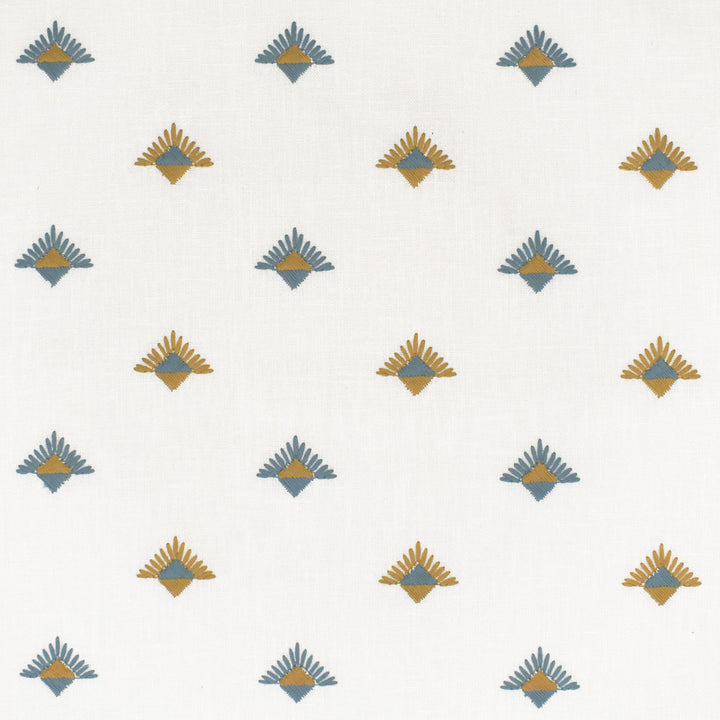 S3618 Turquoise by Greenhouse Fabric 73% Polyester, 27% Cotton With 100% Polyester Embroidery India 9,000 double rubs </p><p>Repeat: 3.75" H, 3" V 54" - Fabric Carolina -