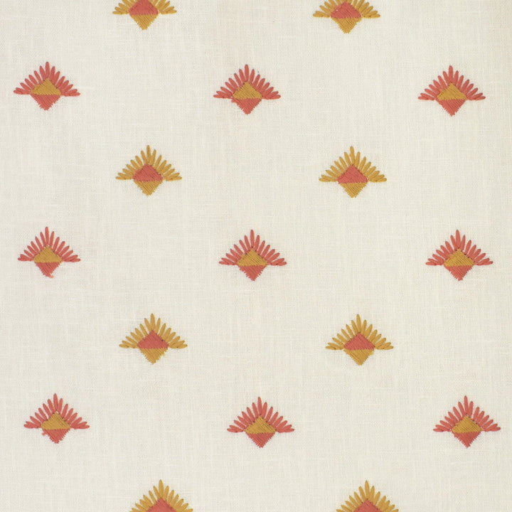 S3626 Rose by Greenhouse Designer Fabric 73% Polyester, 27% Cotton With 100% Polyester Embroidery India 9,000 </p><p>Repeat: 3.75" H, 3" V 54" - Swanky Fabrics -