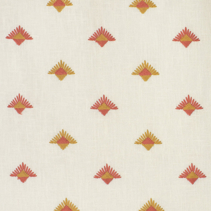 S3626 Rose by Greenhouse Designer Fabric M05: Memos by Color 73% Polyester, 27% Cotton With 100% Polyester Embroidery India 9,000 double rubs </p><p>Repeat: 3.75" H, 3" V 54" - Swanky Fabrics -