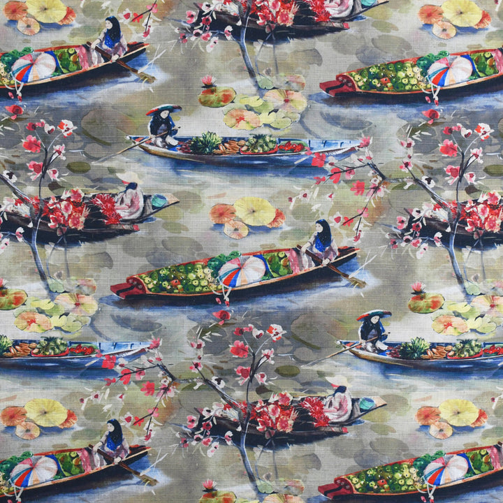 S3638 Spice by Greenhouse Fabric 95% Polyester, 5% Linen China 53,000 </p><p>Repeat: 28" H, 27" V 58" - Fabric Carolina -