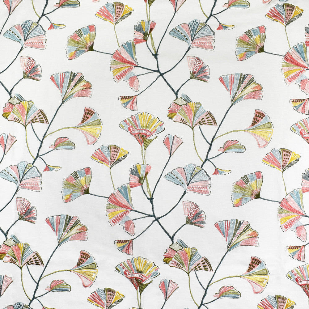 S3641 Petal by Greenhouse Fabric M05: Memos by Color 33% Viscose, 26% Polyester, 26% Linen, 15% Rayon With 100% Rayon Embroidery China 9,000 double rubs </p><p>Repeat: 18" H, 15.25" V 56" - Fabric Carolina -