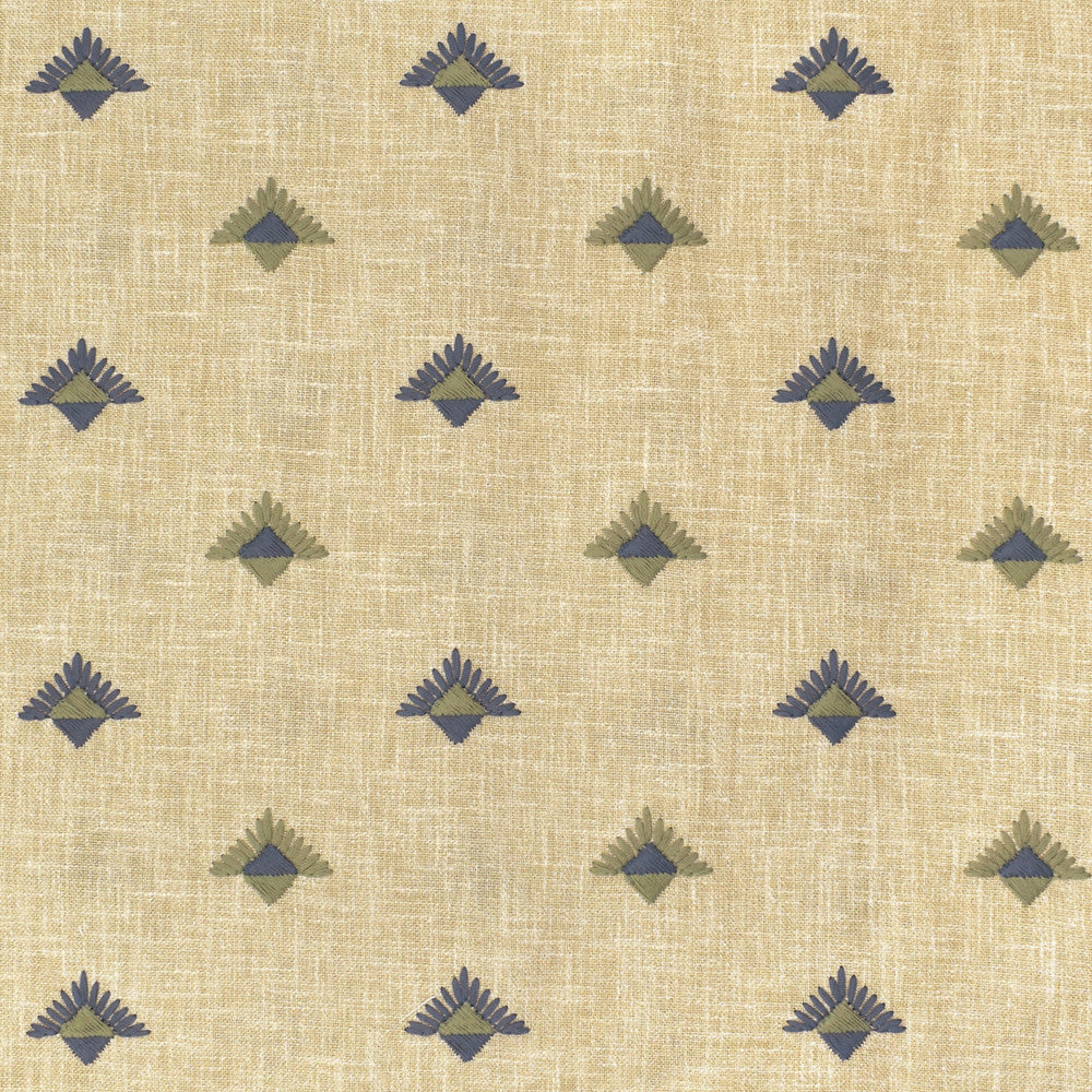 S3661 Slate by Greenhouse Fabric 73% Polyester, 27% Cotton With 100% Polyester Embroidery India 9,000 double rubs </p><p>Repeat: 3.75" H, 3" V 54" - Fabric Carolina -