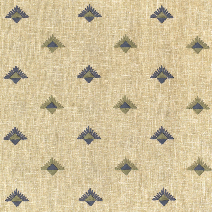 S3661 Slate by Greenhouse Fabric 73% Polyester, 27% Cotton With 100% Polyester Embroidery India 9,000 double rubs </p><p>Repeat: 3.75" H, 3" V 54" - Fabric Carolina -