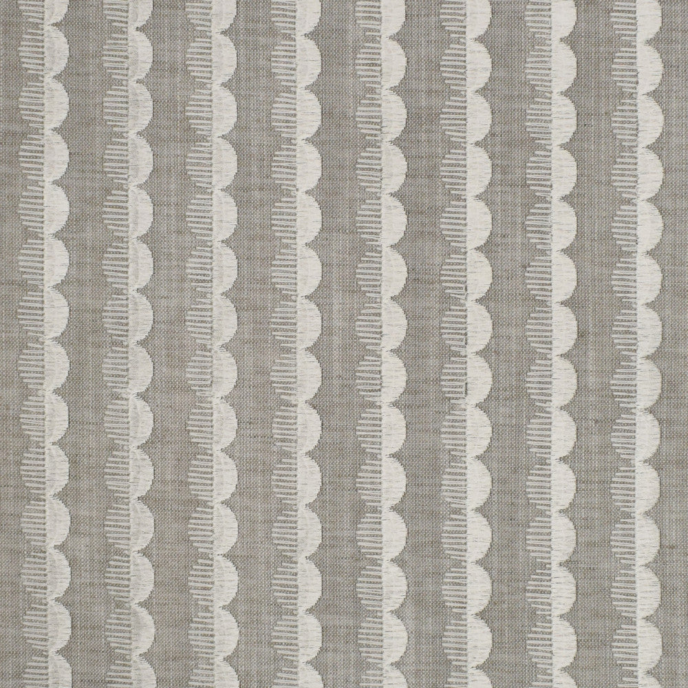 S3815 Alabaster by Greenhouse Fabric 83% Polyester, 11% Cotton, 6% Linen With 83% Viscose, 17% Cotton Embroidery India DRAPERY </p><p>Repeat: 2.9" H, 1.8" V 56" - Fabric Carolina -
