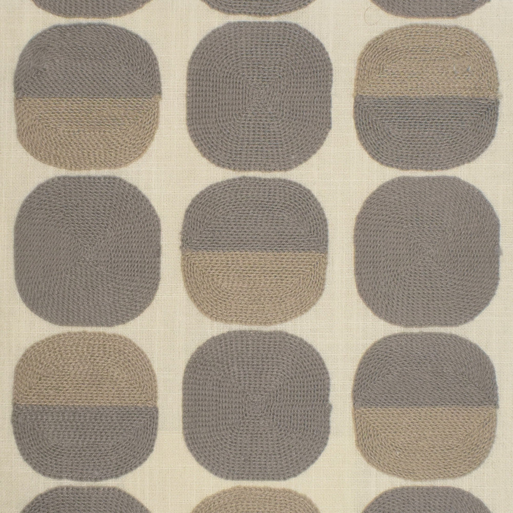S3828 Dove by Greenhouse Fabric 52% Cotton, 48% Polyester With 100% Cotton Embroidery India 9,000 </p><p>Repeat: 10.5" H, 9.3" V 52" - Fabric Carolina -