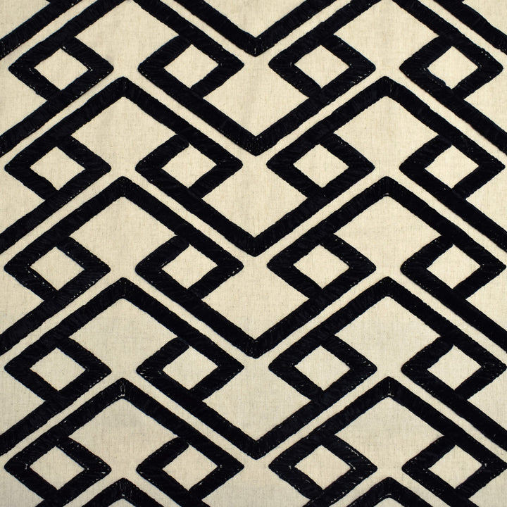 S3856 Onyx by Greenhouse Fabric 68% Polyester, 21% Linen, 11% Cotton With 100% Polyester Embroidery India 9,000 </p><p>Repeat: 10.9" H, 4.1" V 54" - Fabric Carolina -
