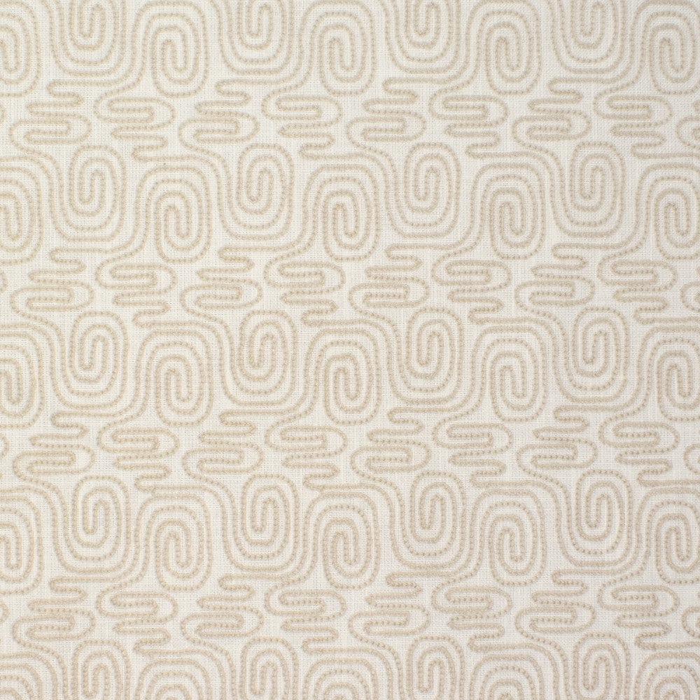 S3881 Neutral by Greenhouse Fabric 73% Cotton, 27% Polyester With 100% Cotton Embroidery India DRAPERY double rubs </p><p>Repeat: 6" H, 6" V 56" - Fabric Carolina -