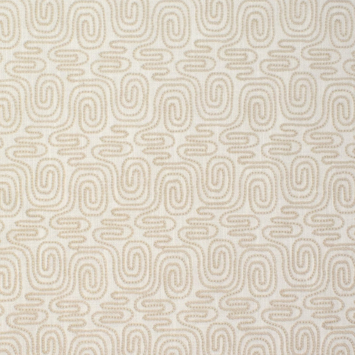 S3881 Neutral by Greenhouse Designer Fabric 73% Cotton, 27% Polyester With 100% Cotton Embroidery India DRAPERY </p><p>Repeat: 6" H, 6" V 56" - Swanky Fabrics -