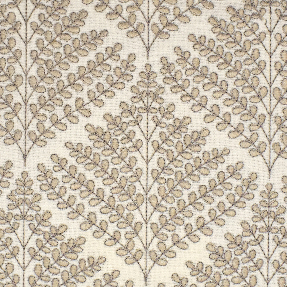 S3886 Sandstone by Greenhouse Fabric 71% Polyester, 29% Cotton With 100% Polyester Embroidery India 9,000 double rubs </p><p>Repeat: 6.5" H, 6.4" V 52" - Fabric Carolina -