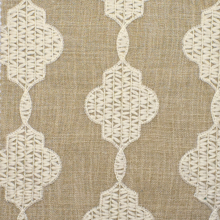 S3896 Pearl by Greenhouse Designer Fabric 72% Polyester, 28% Cationic With 100% Viscose Embroidery India 9,000 double rubs </p><p>Repeat: 7.4" H, 4.7" V 52" - Swanky Fabrics -