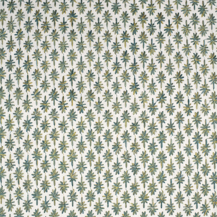 S3942 Seaglass by Greenhouse Designer Fabric 50% Polyester, 50% Cotton With 100% Viscose Embroidery India 9,000 double rubs </p><p>Repeat: 1.1" H, 1.2" V 52" - Swanky Fabrics -