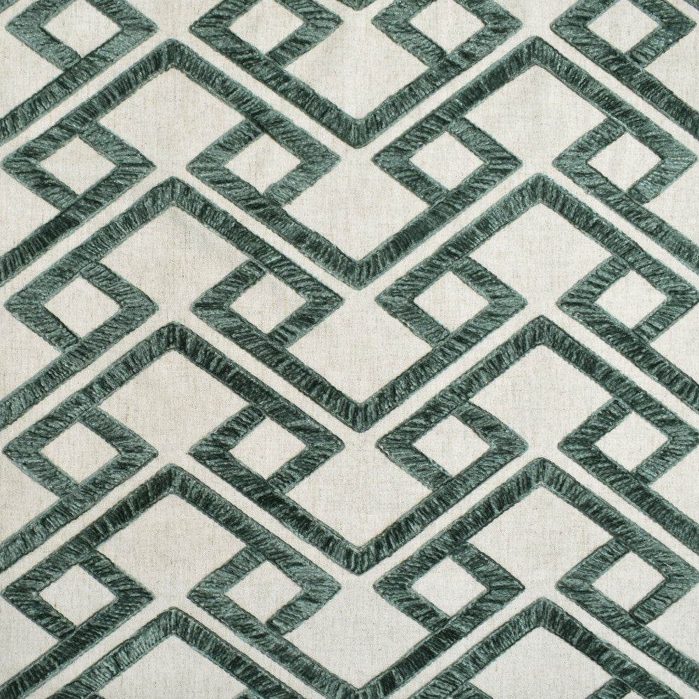 S3948 Aloe by Greenhouse Fabric 68% Polyester, 21% Linen, 11% Cotton With 100% Polyester Embroidery India 9,000 </p><p>Repeat: 10.9" H, 4.1" V 54" - Fabric Carolina -