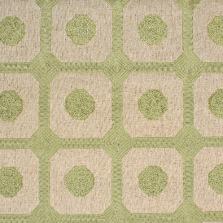 S3953 Sage by Greenhouse Designer Fabric S53: Meadow 68% Polyester, 21% Linen, 11% Cotton With 100% Cotton Embroidery India 9,000 double rubs </p><p>Repeat: 4.5" H, 4.7" V 52" - Swanky Fabrics -