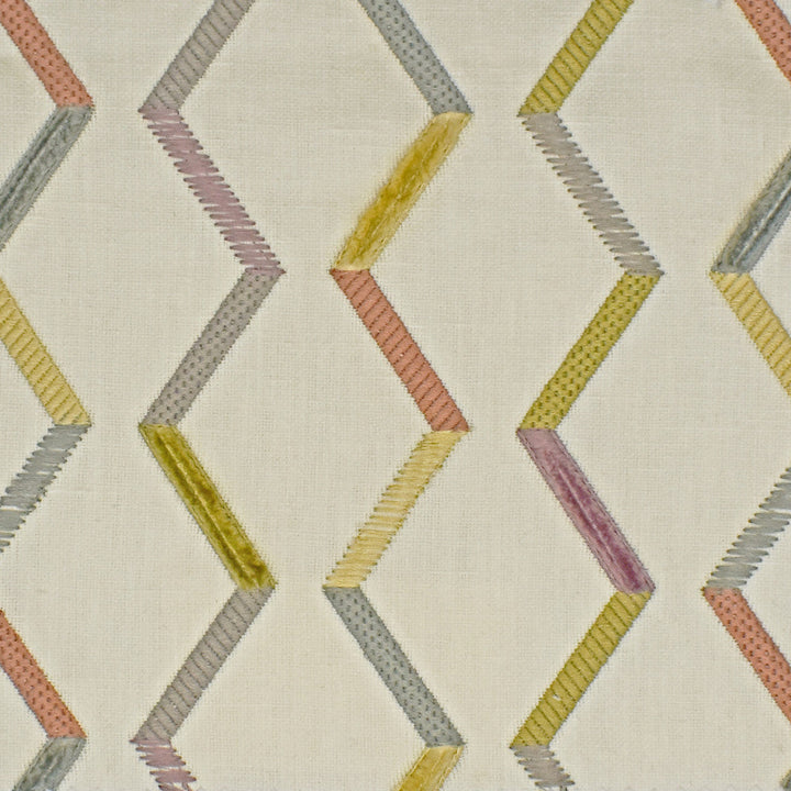 S3958 Thistle by Greenhouse Designer Fabric 50% Polyester, 50% Cotton With 100% Polyester Embroidery India 9,000 double rubs </p><p>Repeat: 7.4" H, 6.4" V 52" - Swanky Fabrics -