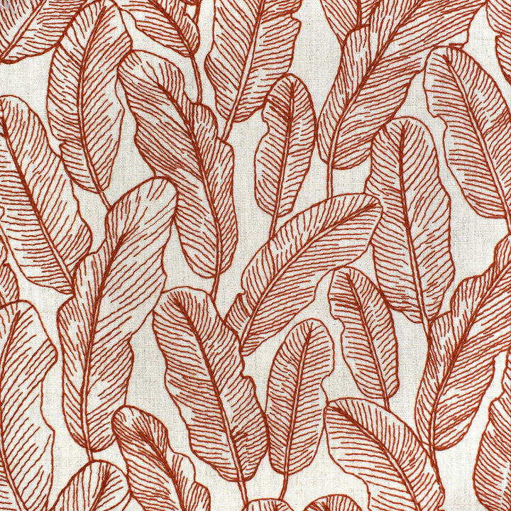 S3975 Rust by Greenhouse Fabric 92% Polyester, 8% Linen India 50,000 double rubs </p><p>Repeat: 17" H, 15.5" V 51" - Fabric Carolina -