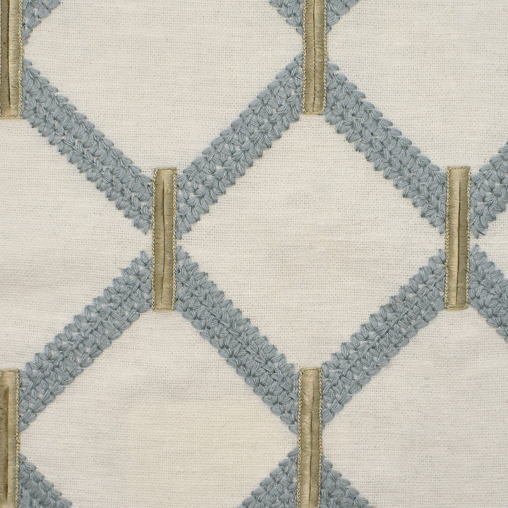 S3983 Sky by Greenhouse Fabric 71% Polyester, 29% Cotton With 100% Viscose Embroidery India 9,000 </p><p>Repeat: 6.4" H, 6.4" V 52" - Fabric Carolina -