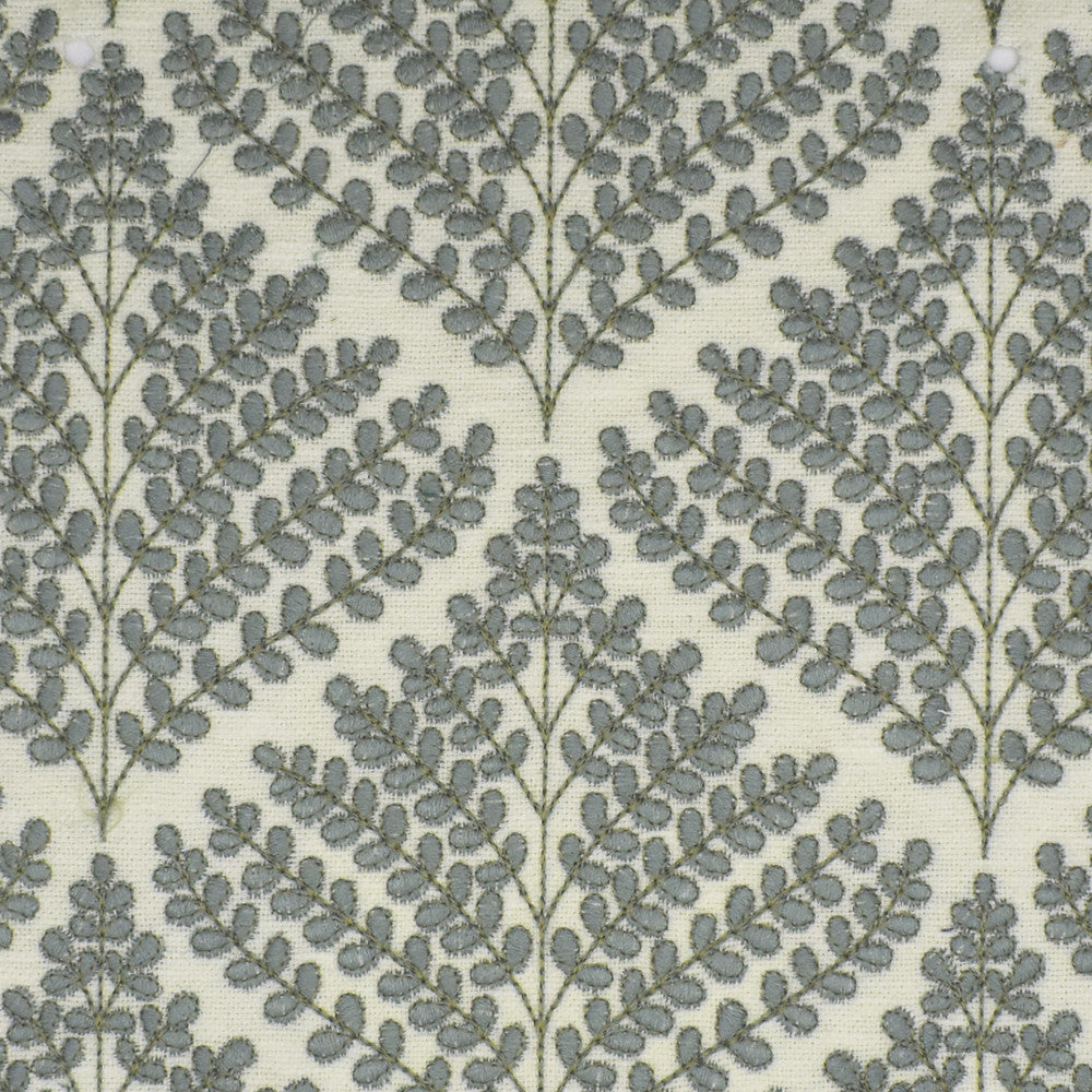 S3987 Sky by Greenhouse Fabric 71% Polyester, 29% Cotton With 100% Polyester Embroidery India 9,000 double rubs </p><p>Repeat: 6.5" H, 6.4" V 52" - Fabric Carolina -
