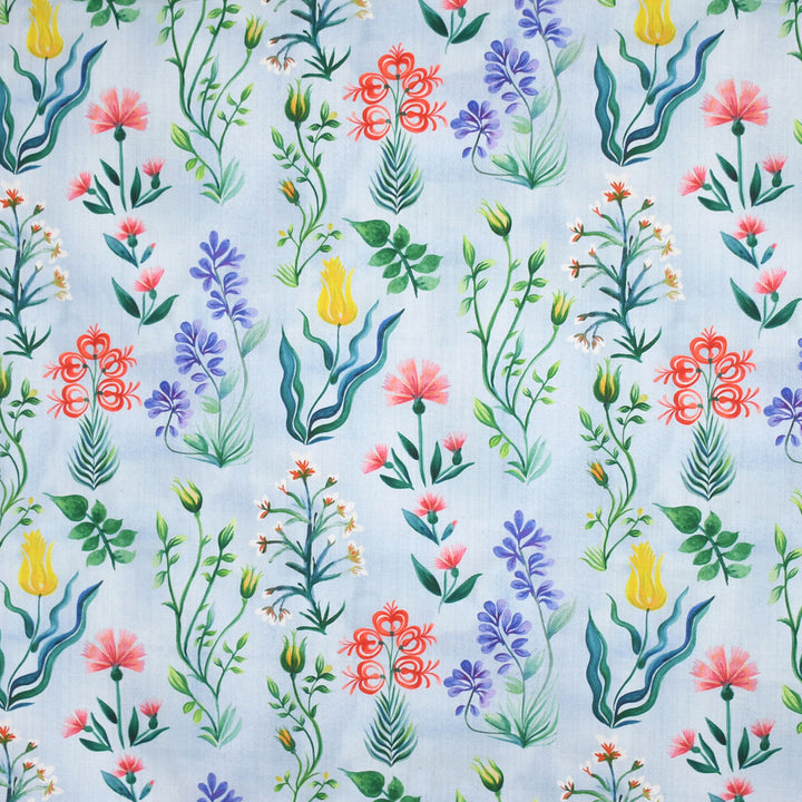 S3992 Sky by Greenhouse Fabric S54: Baltic 90% Cotton, 10% Linen Pakistan 12,000 double rubs </p><p>Repeat: 13.5" H, 25.25" V 54" - Fabric Carolina -