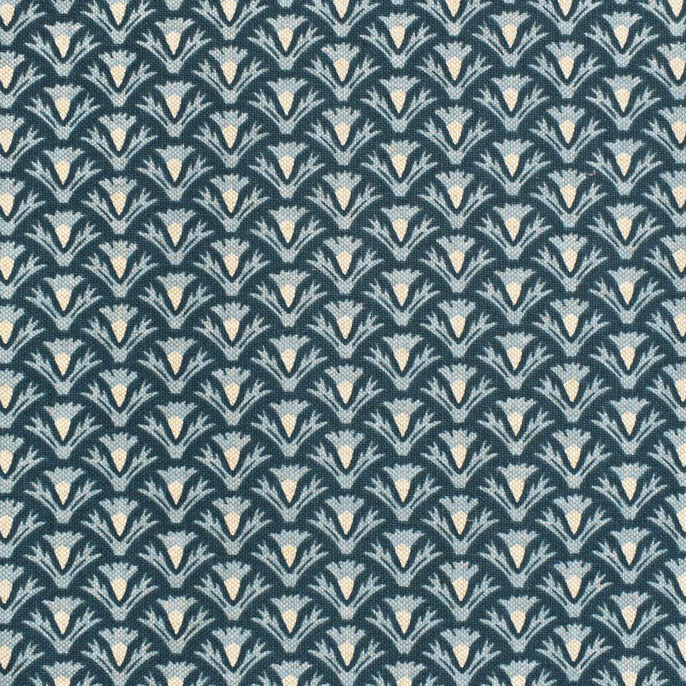 S4000 Blue by Greenhouse Fabric 88% Cotton, 12% Rayon USA 15,000 </p><p>Repeat: 2.16" H, 1.26" V 54" - Fabric Carolina -