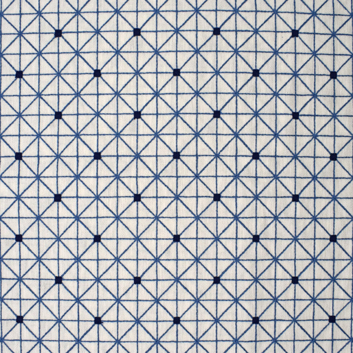 S4008 Porcelain by Greenhouse Designer Fabric 71% Polyester, 29% Cotton With 100% Viscose Embroidery India 9,000 </p><p>Repeat: 3.25" H, 3.2" V 52" - Swanky Fabrics -