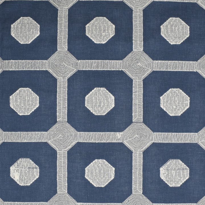 S4013 Denim by Greenhouse Fabric 68% Polyester, 21% Linen, 11% Cotton With 100% Cotton Embroidery India 9,000 </p><p>Repeat: 4.5" H, 4.7" V 52" - Fabric Carolina -