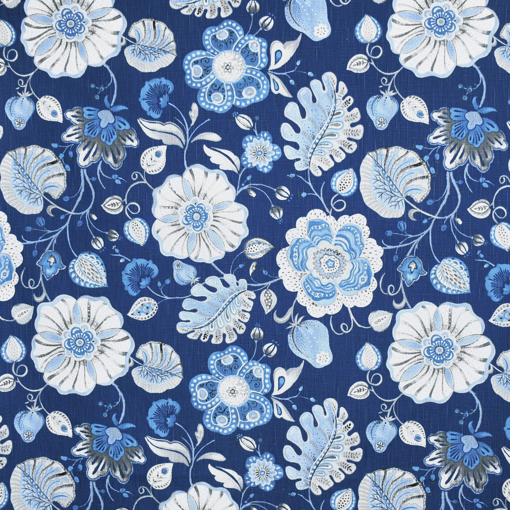 S4015 Navy by Greenhouse Fabric 59% Cotton, 41% Polyester China 15,000 double rubs </p><p>Repeat: 24.5" H, 27.5" V 54" - Fabric Carolina -