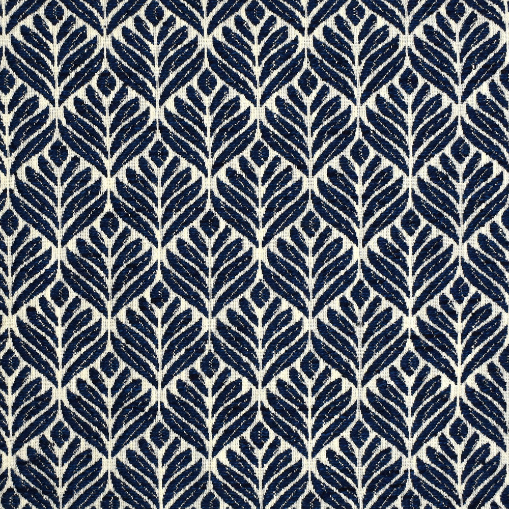 S4016 Denim by Greenhouse Fabric 63% Polyester, 37% Cotton India 50,000 double rubs </p><p>Repeat: 1.75" H, 2.5" V 54" - Fabric Carolina -