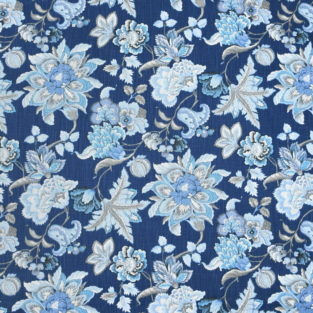 S4023 Blueberry by Greenhouse Fabric 59% Cotton, 41% Polyester China 15,000 double rubs </p><p>Repeat: 24.5" H, 27.5" V 54" - Fabric Carolina -