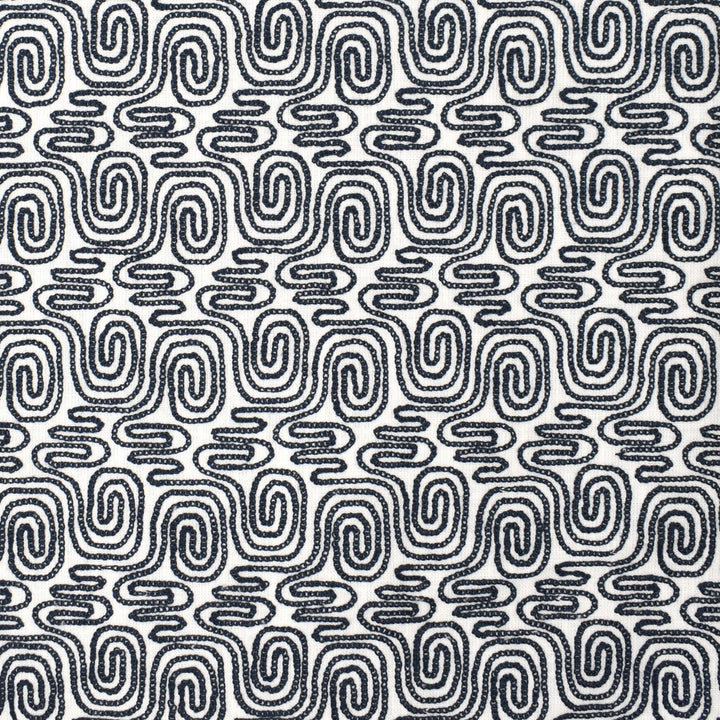 S4030 Navy by Greenhouse Fabric S54: Baltic 73% Cotton, 27% Polyester With 100% Cotton Embroidery India DRAPERY double rubs </p><p>Repeat: 6" H, 6" V 56" - Fabric Carolina -