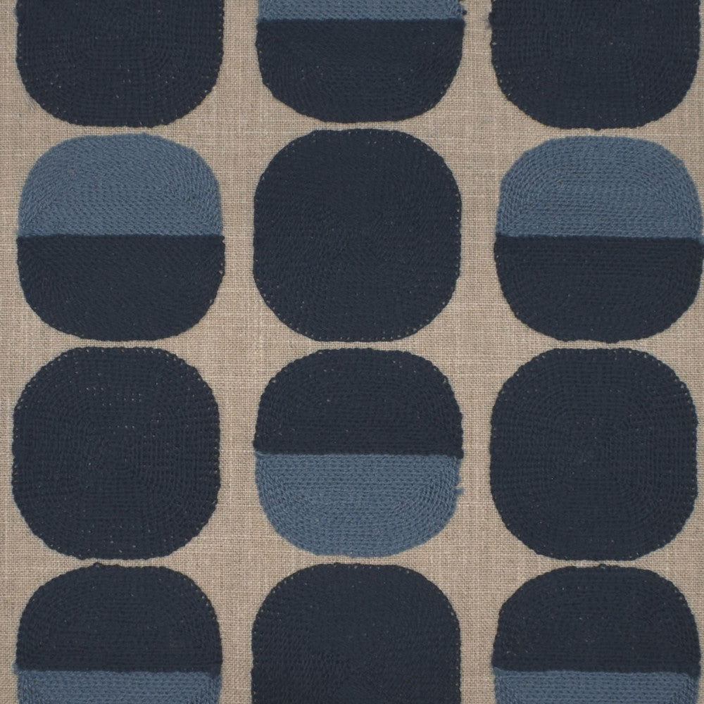 S4033 Prussian by Greenhouse Fabric 52% Cotton, 48% Polyester With 100% Cotton Embroidery India 9,000 </p><p>Repeat: 10.5" H, 9.3" V 52" - Fabric Carolina -