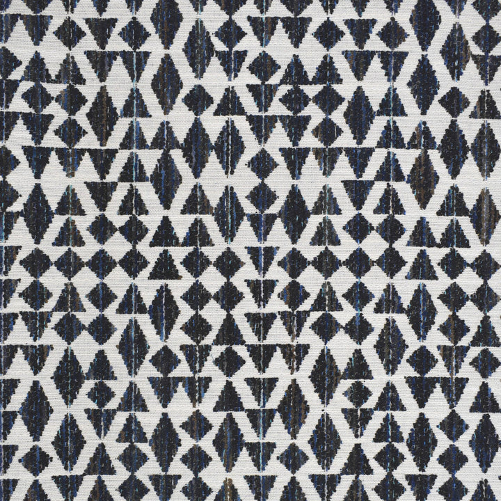 S4034 Indigo by Greenhouse Designer Fabric 100% Polyester India 30,000 </p><p>Repeat: 7" H, 6" V 54" - Swanky Fabrics -