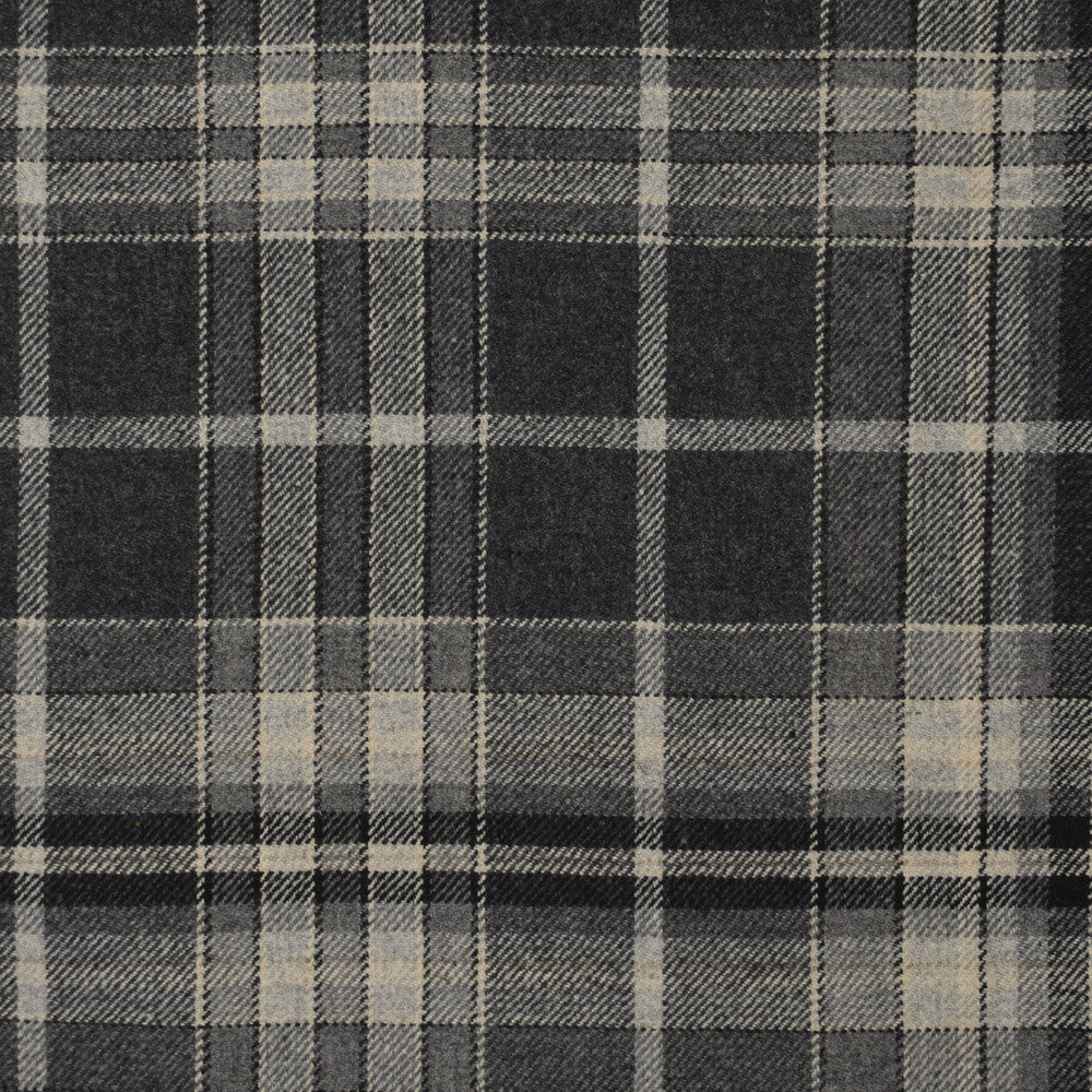 S4078 Charcoal by Greenhouse Fabric S55: Plaid Coordinates 40% Wool, 35% Polyester, 15% Nylon, 10% Acrylic India 51,000 double rubs </p><p>Repeat: 13.5" H, 13.34" V 55" - Fabric Carolina -