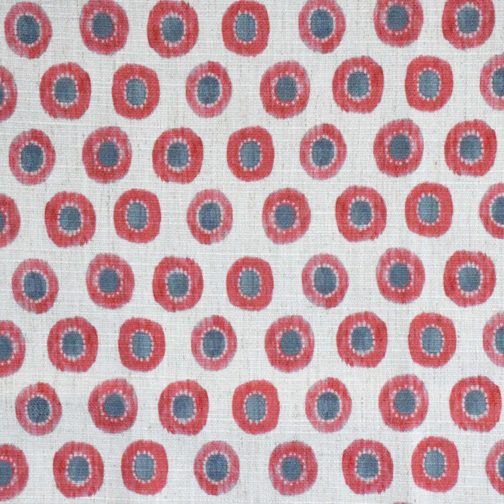S4098 Coral by Greenhouse Fabric 91% Polyester, 9% Linen China 53,000 double rubs </p><p>Repeat: 6.75" H, 6" V 56" - Fabric Carolina -