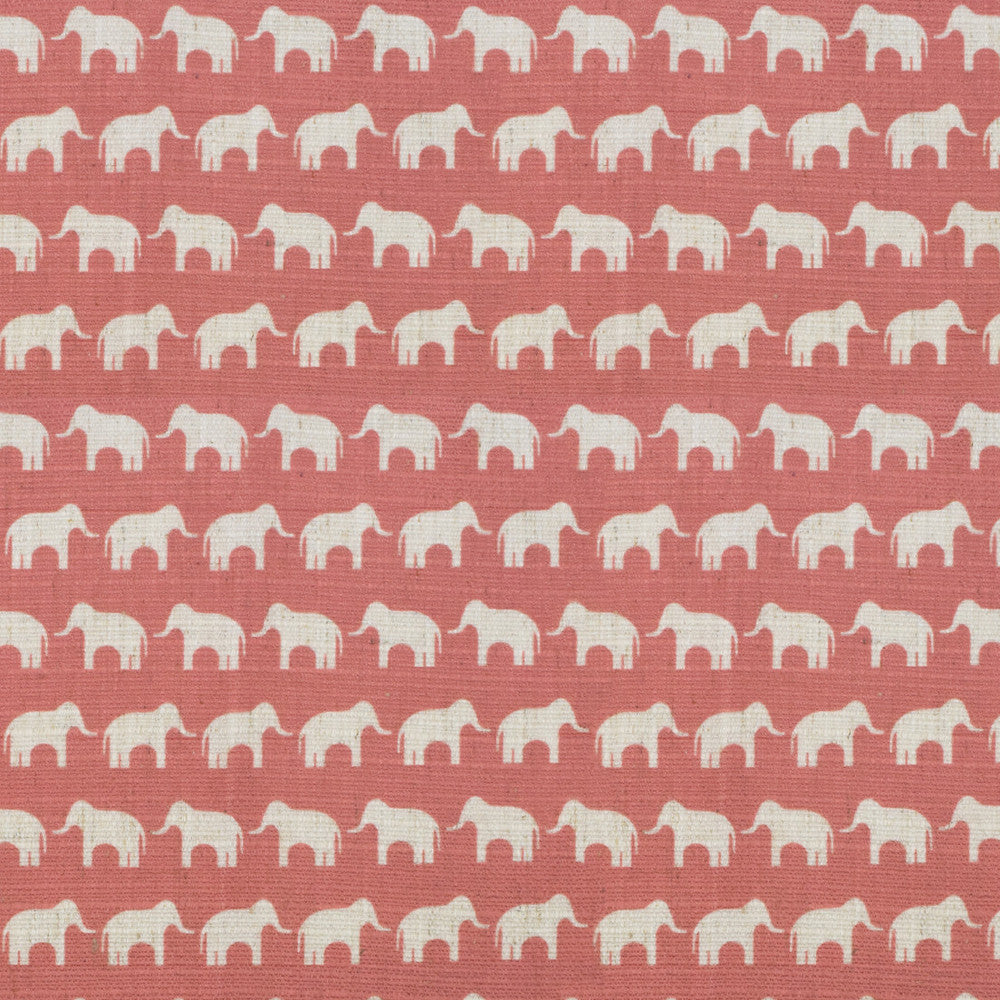 S4102 Coral by Greenhouse Fabric 91% Polyester, 9% Linen China 53,000 </p><p>Repeat: 1.2" H, 2.4" V 56" - Fabric Carolina -