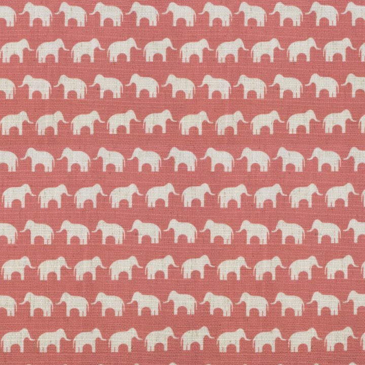 S4102 Coral by Greenhouse Designer Fabric 91% Polyester, 9% Linen China 53,000 </p><p>Repeat: 1.2" H, 2.4" V 56" - Swanky Fabrics -