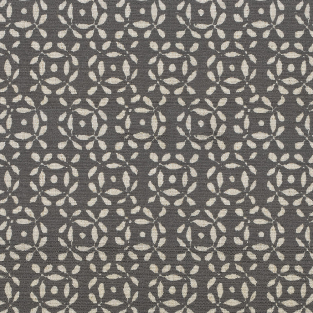 S4111 Pewter by Greenhouse Fabric 91% Polyester, 9% Linen China 53,000 double rubs </p><p>Repeat: 9" H, 8.5" V 56" - Fabric Carolina -