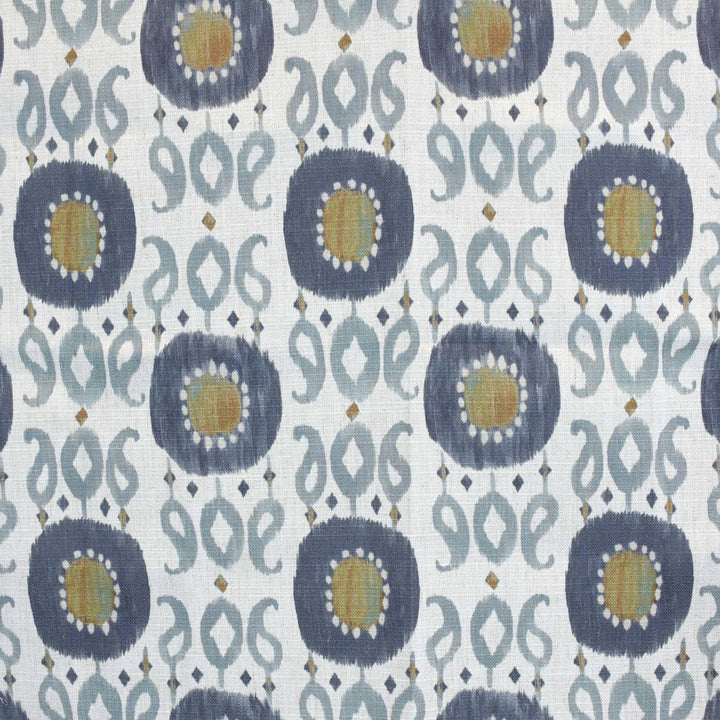 S4171 Slate by Greenhouse Designer Fabric 91% Polyester, 9% Linen China 53,000 </p><p>Repeat: 12" H, 9" V 56" - Swanky Fabrics -