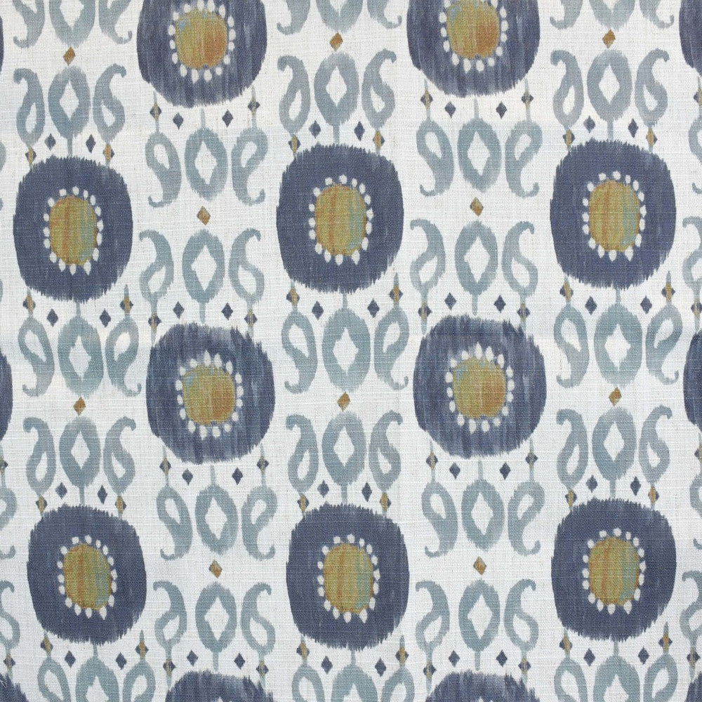 S4171 Slate by Greenhouse Fabric 91% Polyester, 9% Linen China 53,000 </p><p>Repeat: 12" H, 9" V 56" - Fabric Carolina -