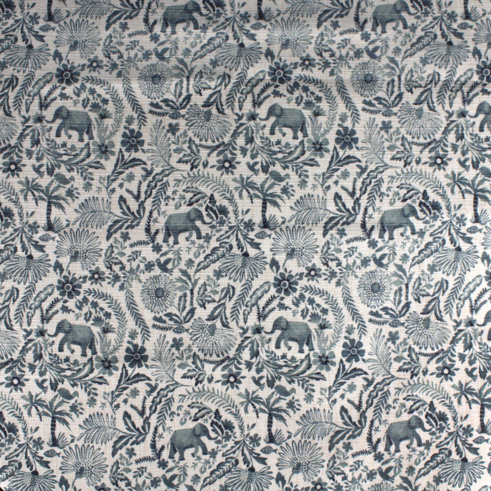 S4176 Slate by Greenhouse Fabric 91% Polyester, 9% Linen China 53,000 </p><p>Repeat: 9" H, 9" V 56" - Fabric Carolina -