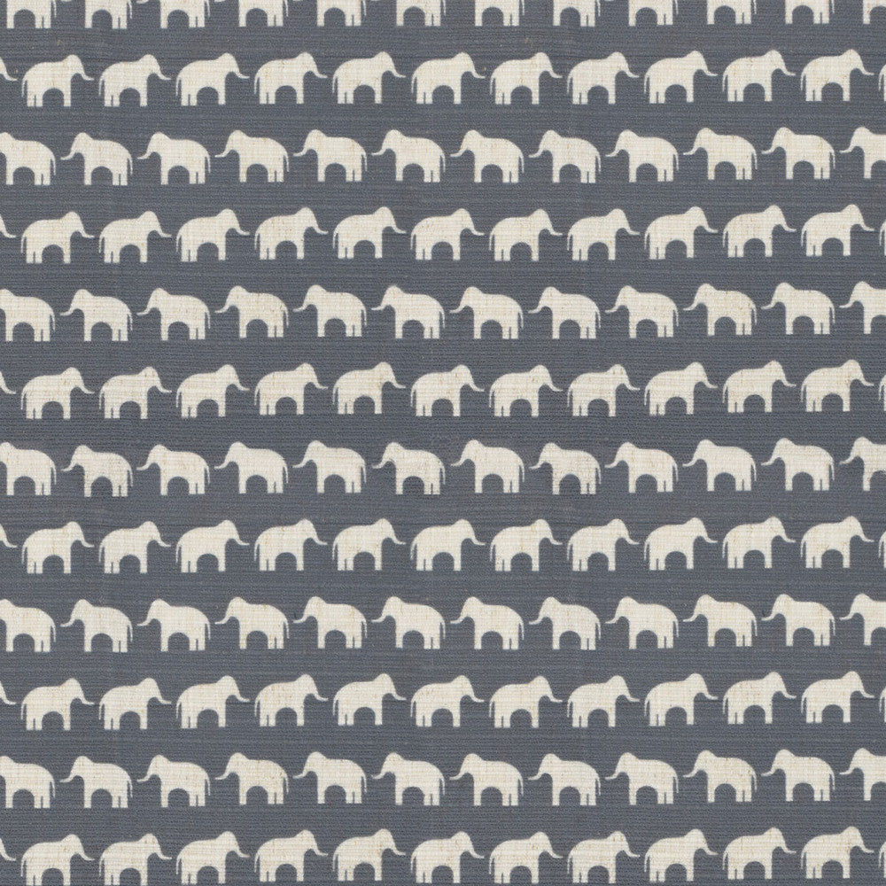 S4183 Slate by Greenhouse Fabric 91% Polyester, 9% Linen China 53,000 </p><p>Repeat: 1.2" H, 2.4" V 56" - Fabric Carolina -