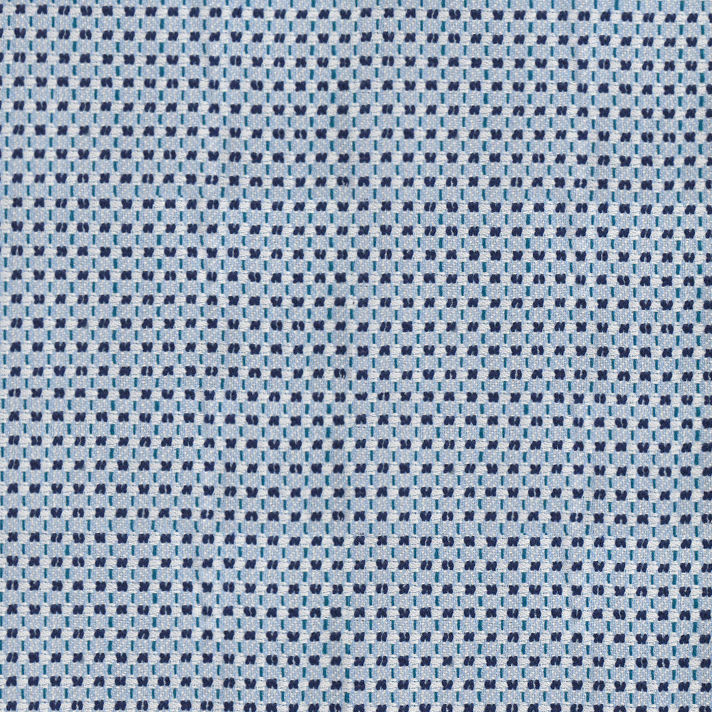 S4496 Cerulean by Greenhouse Fabric 100% Polyester (Uv) USA 51,000 </p><p>Repeat: .375" H, .625" V 54" - Fabric Carolina -