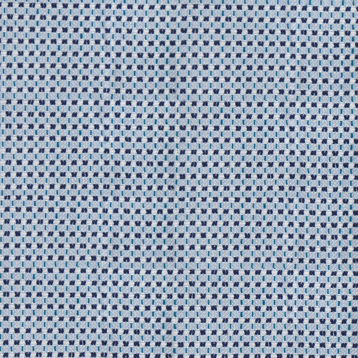 S4496 Cerulean by Greenhouse Fabric S63: Outdoor Performance 100% Polyester (Uv) USA 51,000 double rubs </p><p>Repeat: .375" H, .625" V 54" - Fabric Carolina -