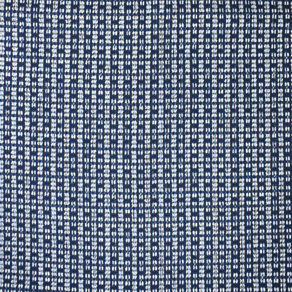 S4523 Indigo by Greenhouse Fabric S63: Outdoor Performance 80.02% Polyester (Uv), 19.98% Olefin USA 63,000 double rubs </p><p>Repeat: .75" H, .625" V 56" - Fabric Carolina -