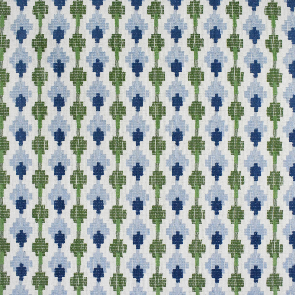 S4561 Jewels by Greenhouse Fabric 100% Polyester (Uv) USA 63,000 </p><p>Repeat: 1.813" H, 2" V 57" - Fabric Carolina -