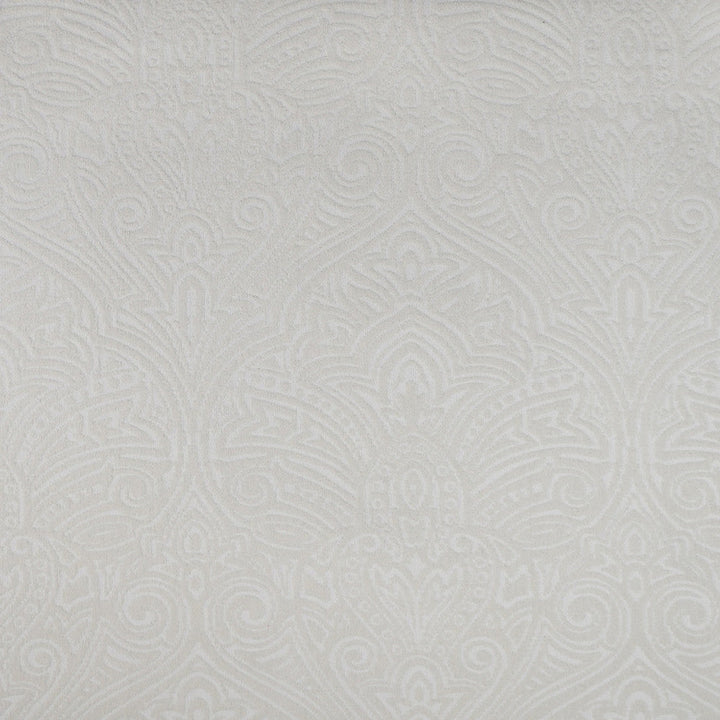 S4590 Snow by Greenhouse Designer Fabric 100% Polyester (Uv)
 1,200 Light Hours USA 63,000 </p><p>Repeat: 27.875" H, 13.5" V 55" - Swanky Fabrics -
