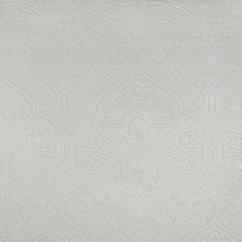 S4590 Snow by Greenhouse Fabric 100% Polyester (Uv)
 1,200 Light Hours USA 63,000 </p><p>Repeat: 27.875" H, 13.5" V 55" - Fabric Carolina -