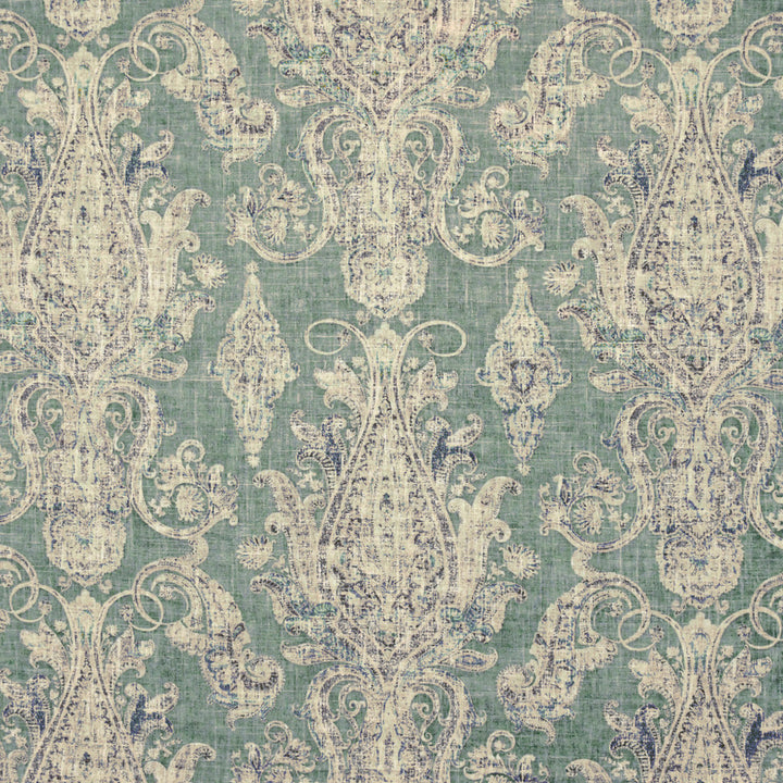 S4800 Cerulean by Greenhouse Fabric 55% Linen, 45% Rayon USA 24,000 </p><p>Repeat: 27" H, 25.5 " V 54" - Fabric Carolina -
