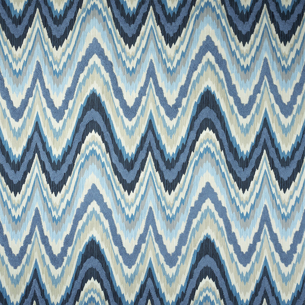 S4810 Ice Blue by Greenhouse Fabric S69: Rain 100% Cotton India 11,000 double rubs </p><p>Repeat: 13.5" H, 18" V 56" - Fabric Carolina -